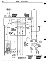 Предварительный просмотр 604 страницы Mitsubishi 3000GT 1994 Workshop Manual