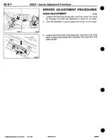 Предварительный просмотр 608 страницы Mitsubishi 3000GT 1994 Workshop Manual