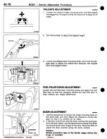 Предварительный просмотр 610 страницы Mitsubishi 3000GT 1994 Workshop Manual