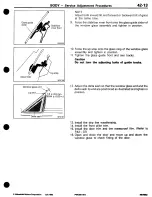 Предварительный просмотр 613 страницы Mitsubishi 3000GT 1994 Workshop Manual