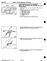 Предварительный просмотр 614 страницы Mitsubishi 3000GT 1994 Workshop Manual