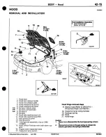 Предварительный просмотр 617 страницы Mitsubishi 3000GT 1994 Workshop Manual