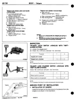 Preview for 620 page of Mitsubishi 3000GT 1994 Workshop Manual