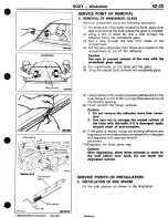 Предварительный просмотр 627 страницы Mitsubishi 3000GT 1994 Workshop Manual