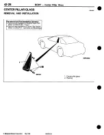 Предварительный просмотр 630 страницы Mitsubishi 3000GT 1994 Workshop Manual