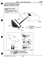 Предварительный просмотр 631 страницы Mitsubishi 3000GT 1994 Workshop Manual