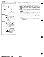 Предварительный просмотр 634 страницы Mitsubishi 3000GT 1994 Workshop Manual