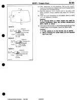 Предварительный просмотр 637 страницы Mitsubishi 3000GT 1994 Workshop Manual