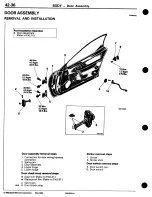 Предварительный просмотр 638 страницы Mitsubishi 3000GT 1994 Workshop Manual