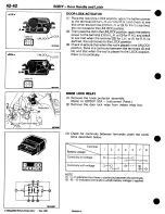 Предварительный просмотр 644 страницы Mitsubishi 3000GT 1994 Workshop Manual