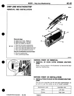 Предварительный просмотр 645 страницы Mitsubishi 3000GT 1994 Workshop Manual