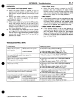 Предварительный просмотр 653 страницы Mitsubishi 3000GT 1994 Workshop Manual