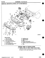 Предварительный просмотр 658 страницы Mitsubishi 3000GT 1994 Workshop Manual