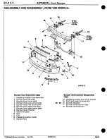 Предварительный просмотр 662 страницы Mitsubishi 3000GT 1994 Workshop Manual