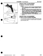 Предварительный просмотр 663 страницы Mitsubishi 3000GT 1994 Workshop Manual