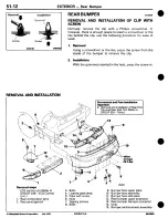 Предварительный просмотр 664 страницы Mitsubishi 3000GT 1994 Workshop Manual