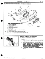 Предварительный просмотр 665 страницы Mitsubishi 3000GT 1994 Workshop Manual