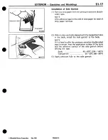 Предварительный просмотр 671 страницы Mitsubishi 3000GT 1994 Workshop Manual