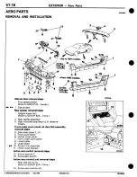 Предварительный просмотр 672 страницы Mitsubishi 3000GT 1994 Workshop Manual