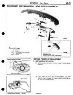 Предварительный просмотр 675 страницы Mitsubishi 3000GT 1994 Workshop Manual