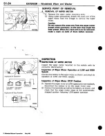 Предварительный просмотр 678 страницы Mitsubishi 3000GT 1994 Workshop Manual