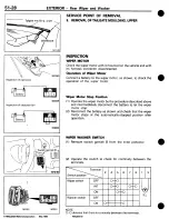 Предварительный просмотр 682 страницы Mitsubishi 3000GT 1994 Workshop Manual