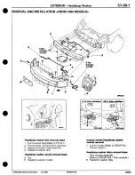 Предварительный просмотр 685 страницы Mitsubishi 3000GT 1994 Workshop Manual