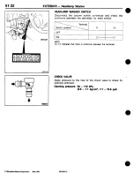 Предварительный просмотр 688 страницы Mitsubishi 3000GT 1994 Workshop Manual