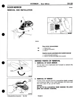 Предварительный просмотр 689 страницы Mitsubishi 3000GT 1994 Workshop Manual