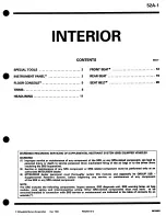 Предварительный просмотр 691 страницы Mitsubishi 3000GT 1994 Workshop Manual