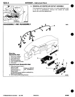 Предварительный просмотр 696 страницы Mitsubishi 3000GT 1994 Workshop Manual