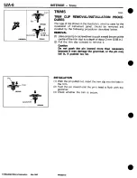 Предварительный просмотр 698 страницы Mitsubishi 3000GT 1994 Workshop Manual