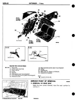 Предварительный просмотр 700 страницы Mitsubishi 3000GT 1994 Workshop Manual