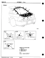 Предварительный просмотр 702 страницы Mitsubishi 3000GT 1994 Workshop Manual