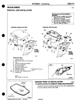 Предварительный просмотр 703 страницы Mitsubishi 3000GT 1994 Workshop Manual