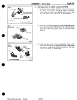 Предварительный просмотр 707 страницы Mitsubishi 3000GT 1994 Workshop Manual