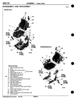 Предварительный просмотр 708 страницы Mitsubishi 3000GT 1994 Workshop Manual