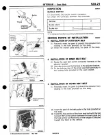 Предварительный просмотр 713 страницы Mitsubishi 3000GT 1994 Workshop Manual