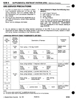 Предварительный просмотр 718 страницы Mitsubishi 3000GT 1994 Workshop Manual