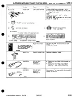 Предварительный просмотр 723 страницы Mitsubishi 3000GT 1994 Workshop Manual