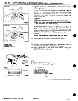 Предварительный просмотр 732 страницы Mitsubishi 3000GT 1994 Workshop Manual