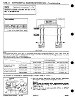 Предварительный просмотр 740 страницы Mitsubishi 3000GT 1994 Workshop Manual