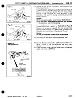 Предварительный просмотр 741 страницы Mitsubishi 3000GT 1994 Workshop Manual