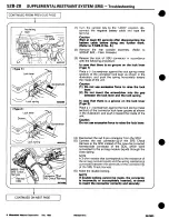 Предварительный просмотр 746 страницы Mitsubishi 3000GT 1994 Workshop Manual