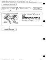 Предварительный просмотр 748 страницы Mitsubishi 3000GT 1994 Workshop Manual