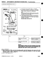 Предварительный просмотр 750 страницы Mitsubishi 3000GT 1994 Workshop Manual