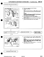 Предварительный просмотр 753 страницы Mitsubishi 3000GT 1994 Workshop Manual