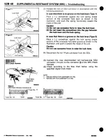 Предварительный просмотр 760 страницы Mitsubishi 3000GT 1994 Workshop Manual