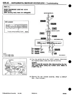 Предварительный просмотр 762 страницы Mitsubishi 3000GT 1994 Workshop Manual