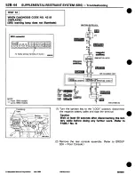 Предварительный просмотр 764 страницы Mitsubishi 3000GT 1994 Workshop Manual